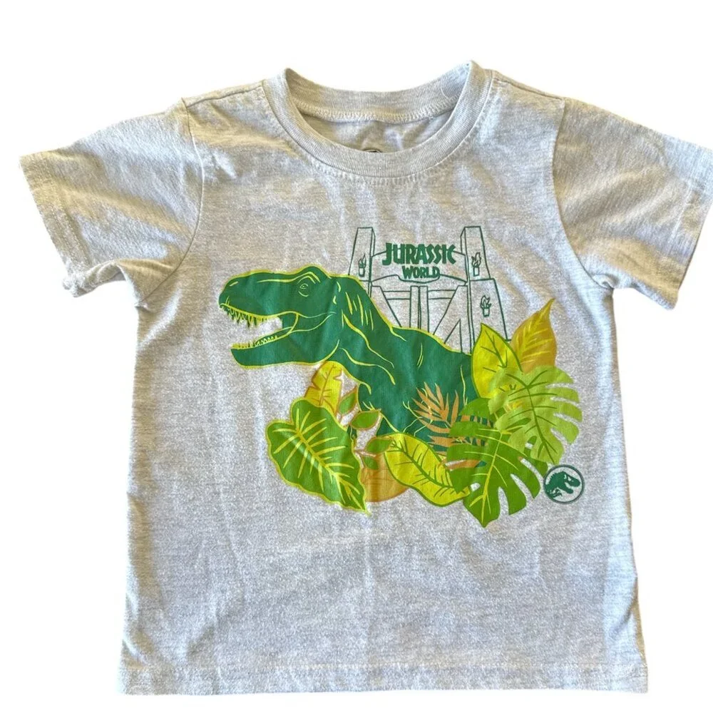 Jurassic World T-Rex Dinosaur Graphic Tee 🦖 Kids 4T